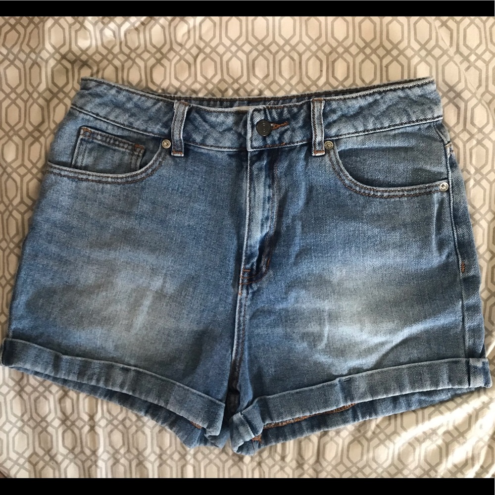 Bullhead high waist mom shorts